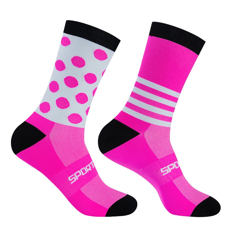 Chaussettes De Sport Unisexes Colorées