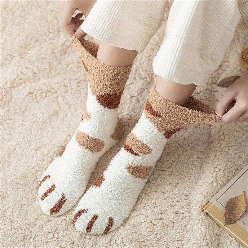 Chaussettes Pattes De Chat