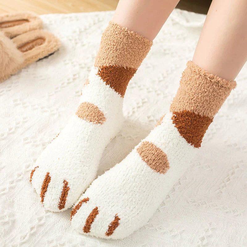 Chaussettes Pattes De Chat