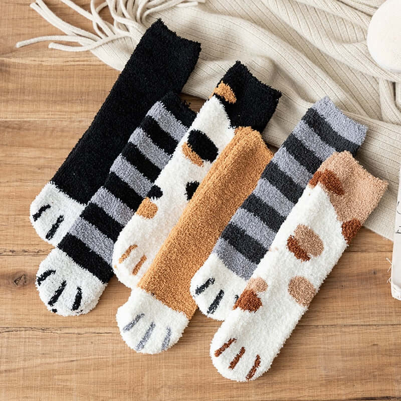 Chaussettes Pattes De Chat