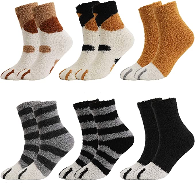 Chaussettes Pattes De Chat