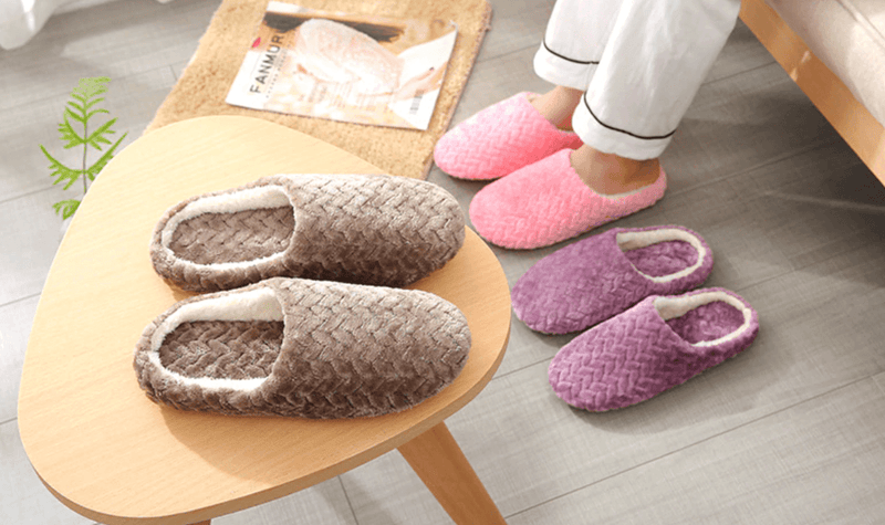Chaussons En Peluche
