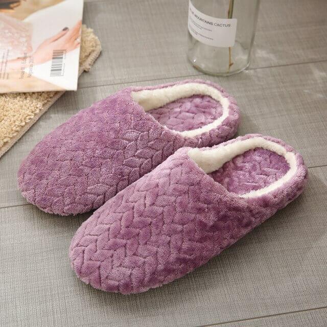 Chaussons En Peluche