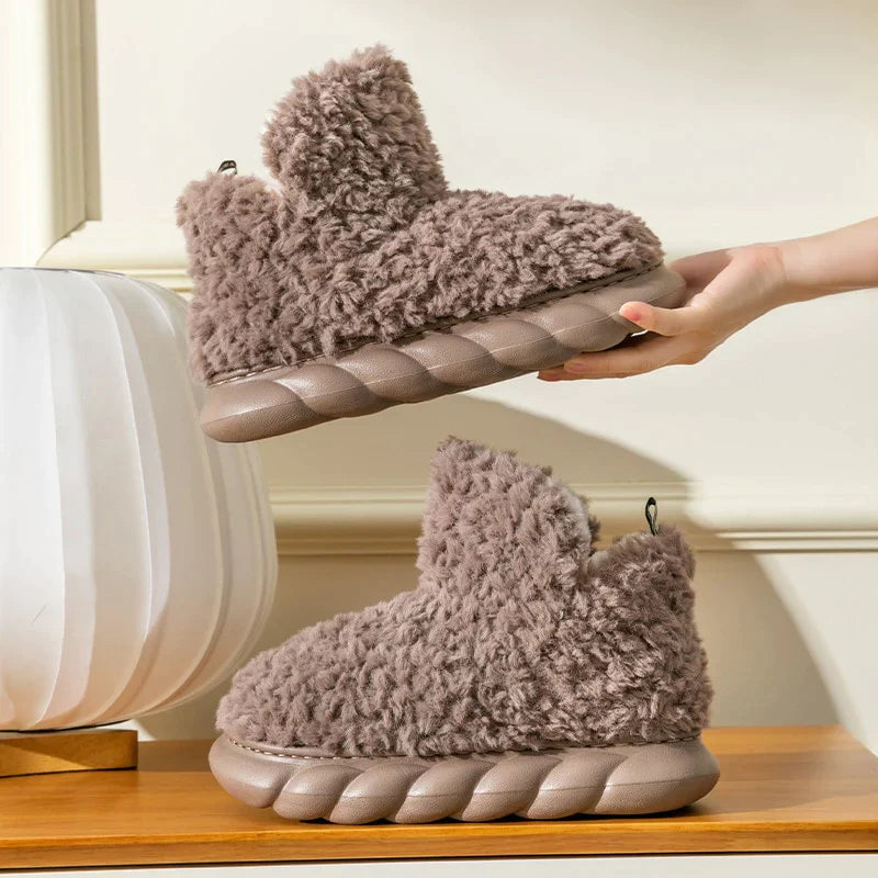 Chaussons En Polaire Pelucheuse