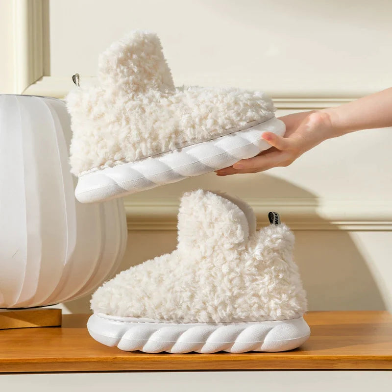 Chaussons En Polaire Pelucheuse