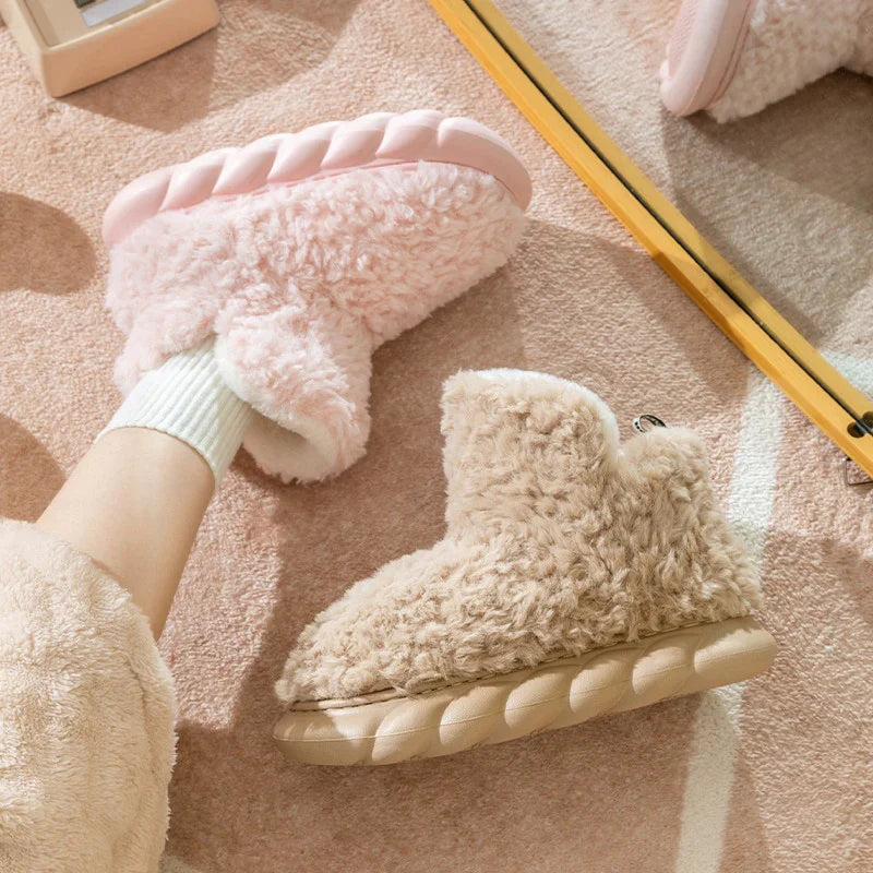 Chaussons En Polaire Pelucheuse