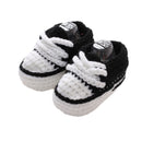 Chaussures À Lacets En Tricot