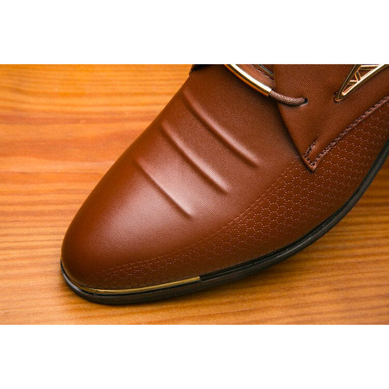 Chaussures Classiques En Cuir Pour Homme