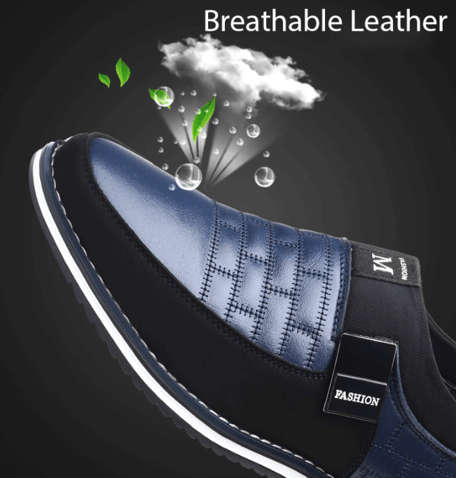 Chaussures En Cuir Respirantes Pour Hommes