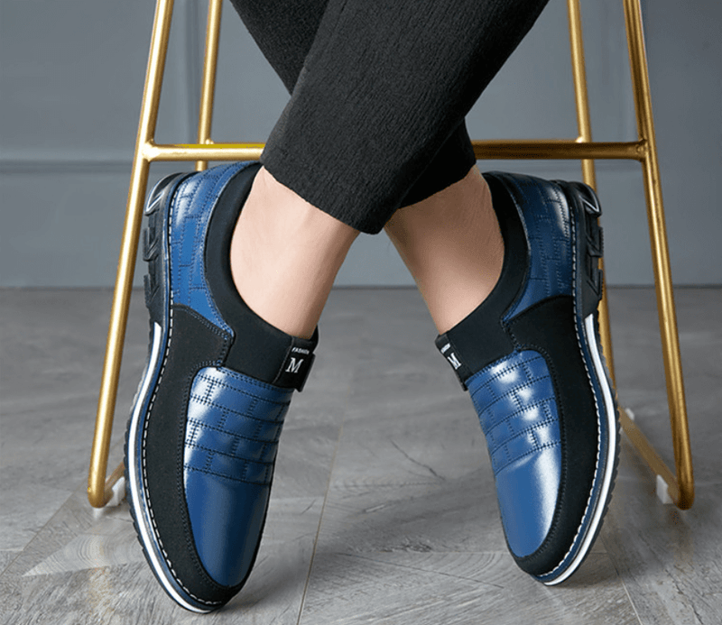 Chaussures En Cuir Respirantes Pour Hommes