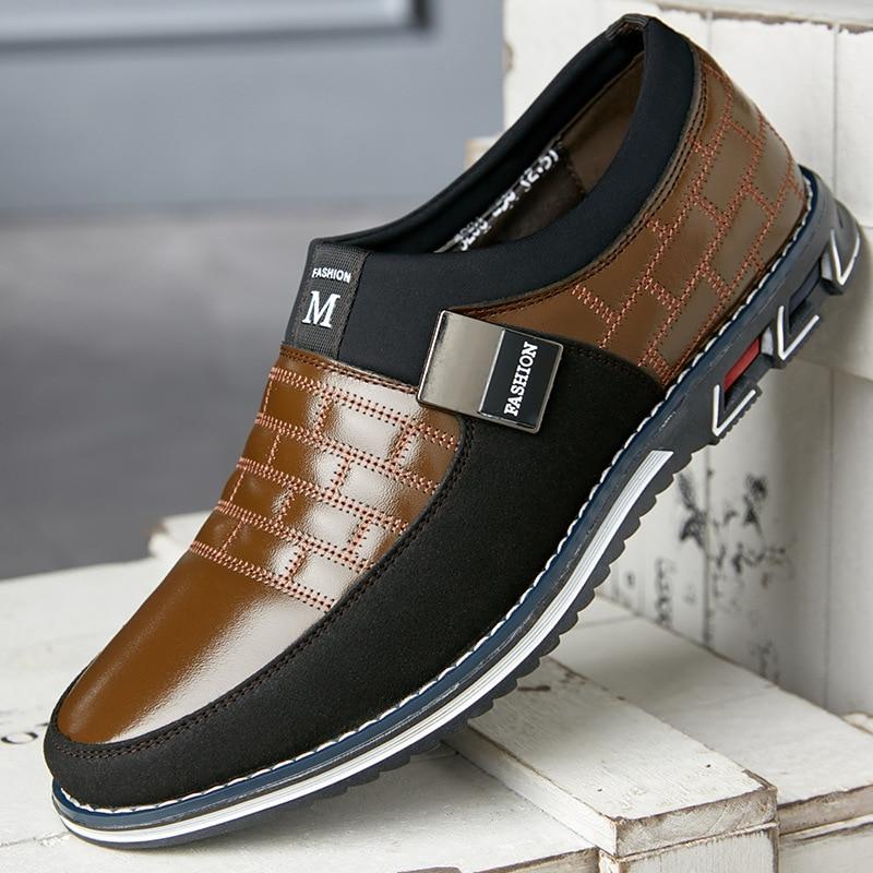 Chaussures En Cuir Respirantes Pour Hommes