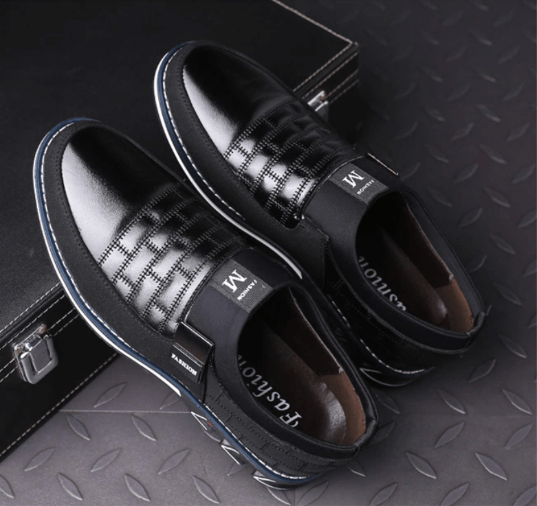 Chaussures En Cuir Respirantes Pour Hommes