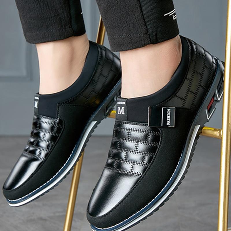 Chaussures En Cuir Respirantes Pour Hommes