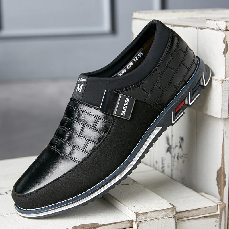 Chaussures En Cuir Respirantes Pour Hommes