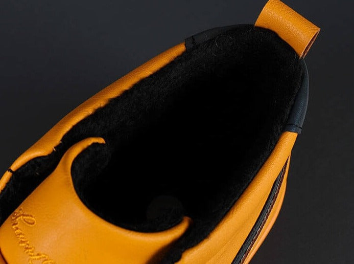 Chaussures Vulcanisées En Cuir Microfibre Pour Hommes