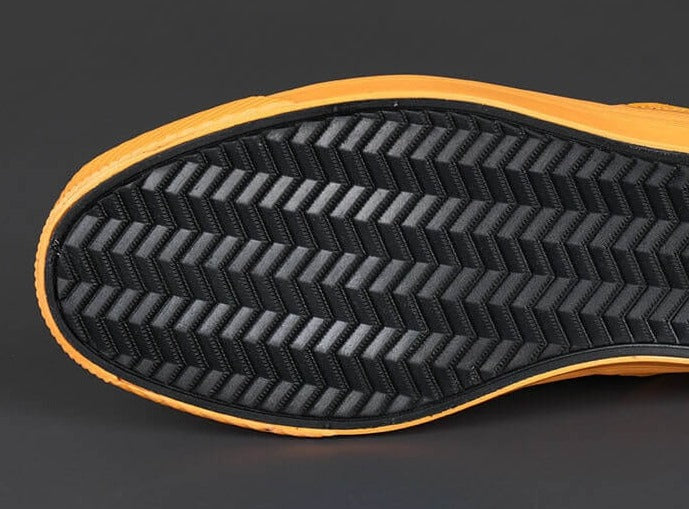 Chaussures Vulcanisées En Cuir Microfibre Pour Hommes