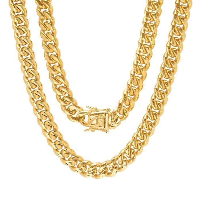 Collier À Maillons Cubains