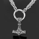 Collier Avec Pendentif Marteau De Thor