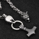 Collier Avec Pendentif Marteau De Thor