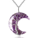 Collier Demi-Lune Arbre De Vie