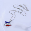 Collier Du Drapeau Américain