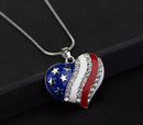Collier Du Drapeau Américain