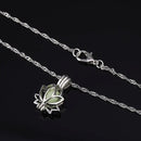 Collier Fleur De Lotus Lumineuse