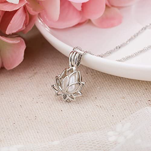 Collier Fleur De Lotus Lumineuse