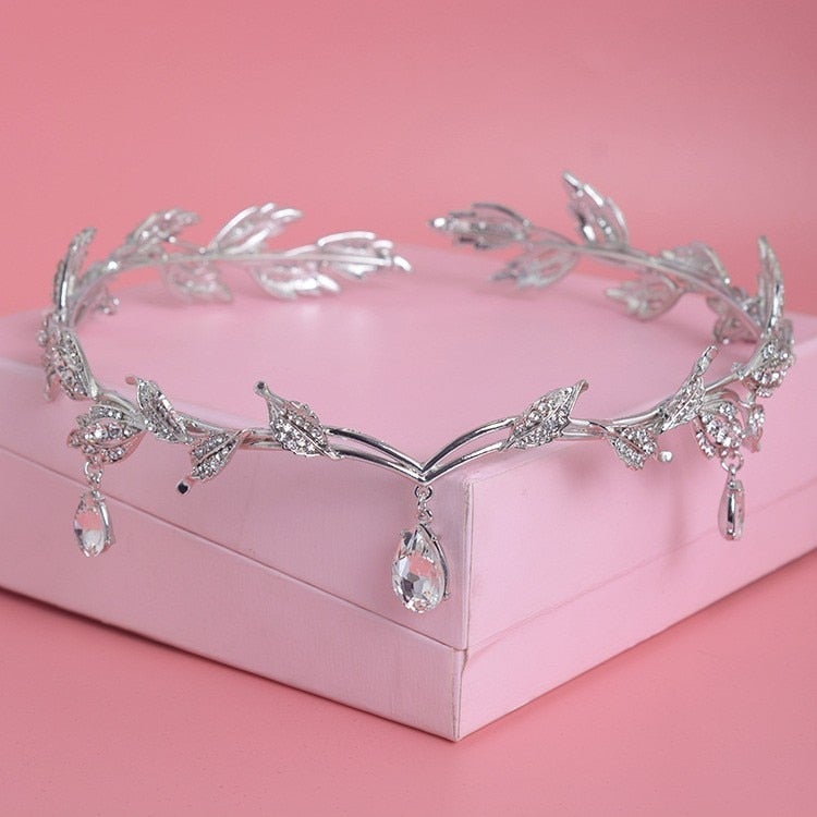 Couronne De Luxe En Cristal Pour Femme