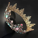 Couronne De Reine Baroque Ornée De Bijoux