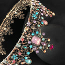 Couronne De Reine Baroque Ornée De Bijoux