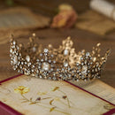 Couronne De Reine Baroque Ornée De Bijoux