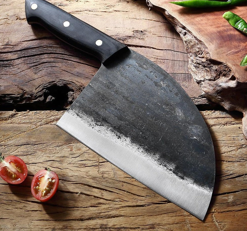 Couteau De Chef De Cuisine Forgé À La Main