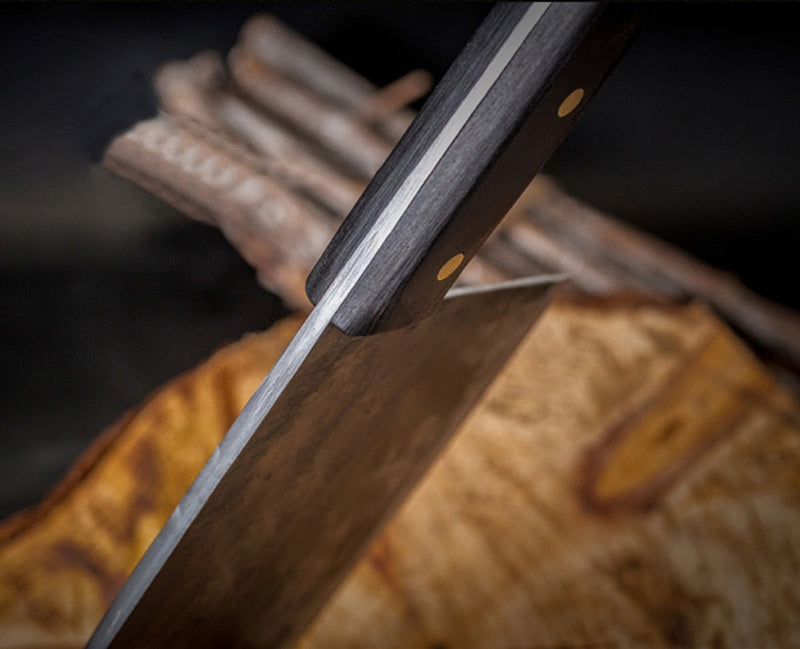 Couteau De Chef De Cuisine Forgé À La Main