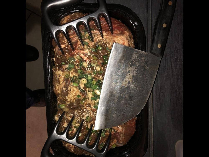 Couteau De Chef De Cuisine Forgé À La Main
