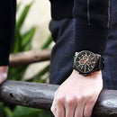 Curren Chronographe Montre-Bracelet Pour Homme