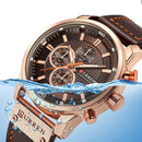 Curren Chronographe Montre-Bracelet Pour Homme