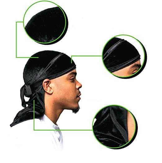 Durag En Velours Respirant