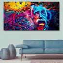 Einstein Graffiti Canvass Art Mural