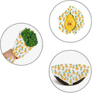 Emballages Alimentaires En Cire D'Abeille - Lot De 3