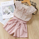 Ensemble Chemise Et Short Pour Enfants