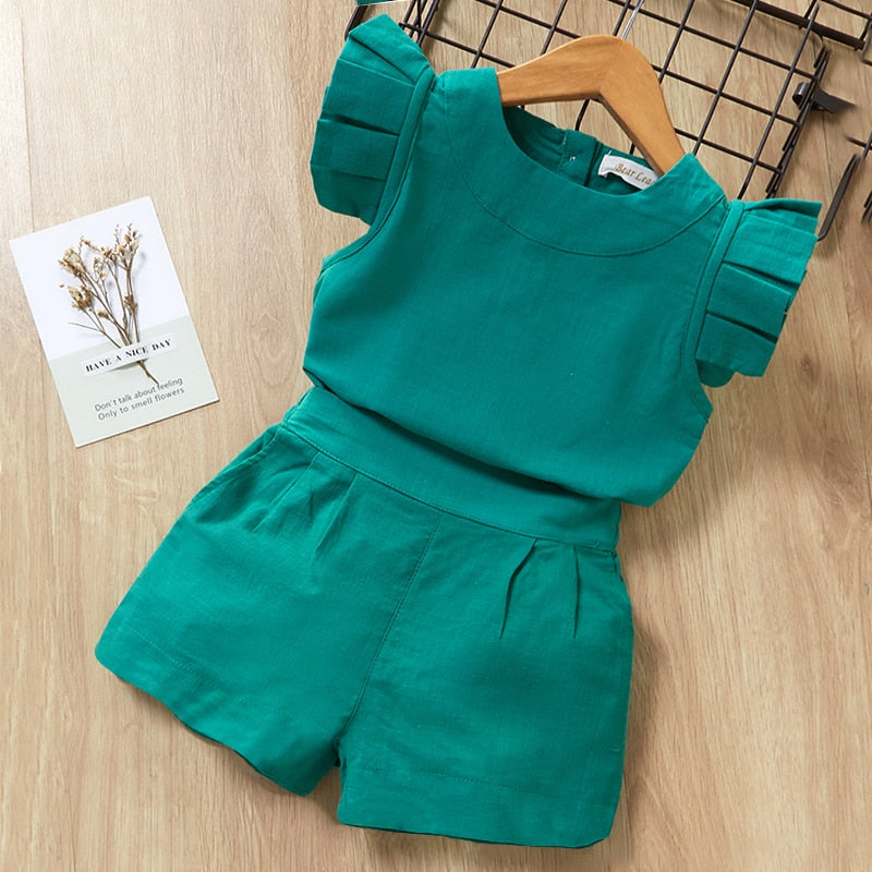 Ensemble Chemise Et Short Pour Enfants
