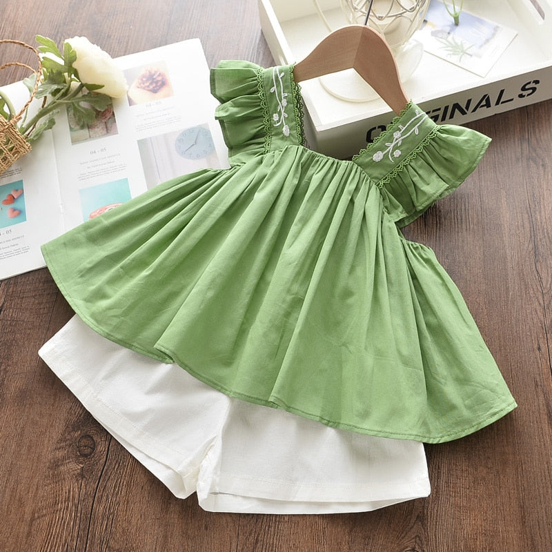 Ensemble Chemise Et Short Pour Enfants