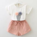 Ensemble Chemise Et Short Pour Enfants