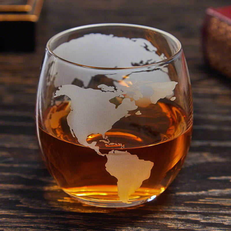 Ensemble De Carafes À Whisky Globe