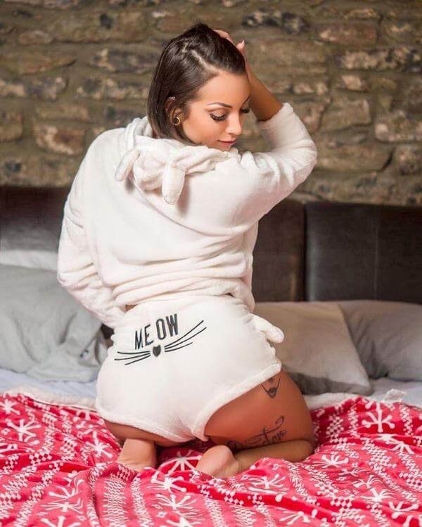 Ensemble Pyjama Chat Warm Meow