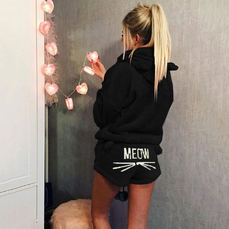 Ensemble Pyjama Chat Warm Meow