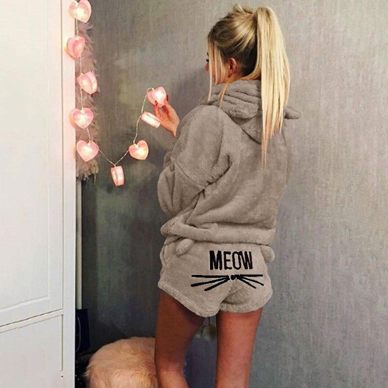 Ensemble Pyjama Chat Warm Meow