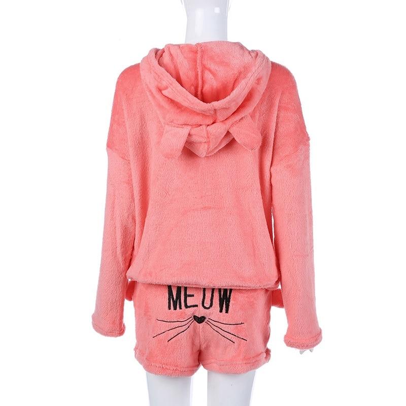 Ensemble Pyjama Chat Warm Meow