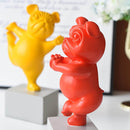 Figurine Bouledogue Yoga